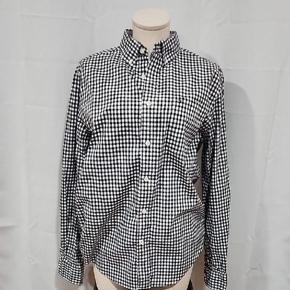 Tommy Hilfiger Other - Tommy Hilfiger Black and White Checkered Shirt